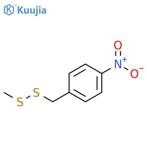 Disulfide, methyl (4-nitrophenyl)methyl structure