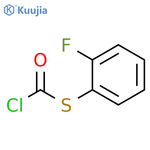 Carbonochloridothioic acid, S-(2-fluorophenyl) ester (9CI) structure