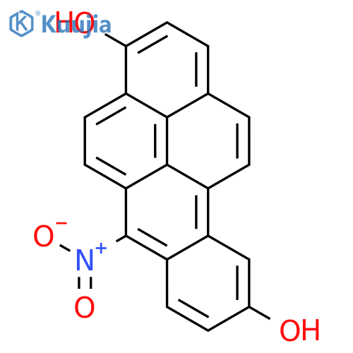 6-nitrobenzo[pqr]tetraphene-3,9-diol structure