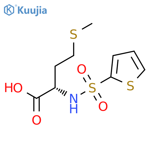 L-Methionine, N-(2-thienylsulfonyl)- structure