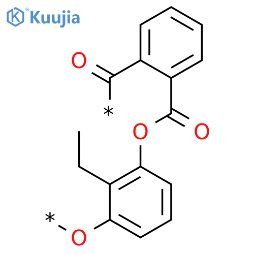 Poly[oxy(ethyl-1,3-phenylene)oxycarbonylphenylenecarbonyl] structure