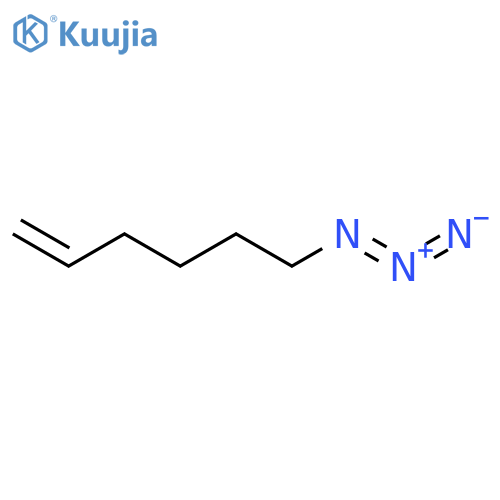 1-Hexene, 6-azido- structure