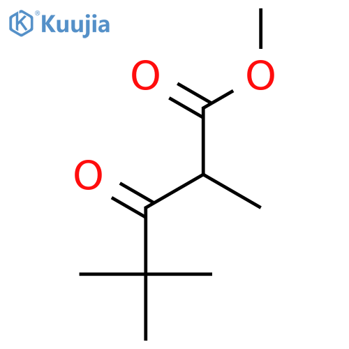 methyl 2,4,4-trimethyl-3-oxopentanoate structure