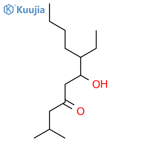 4-Undecanone, 7-ethyl-6-hydroxy-2-methyl- structure