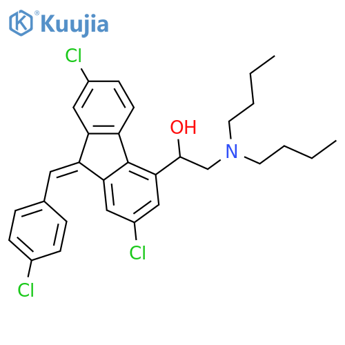 Lumefantrine structure