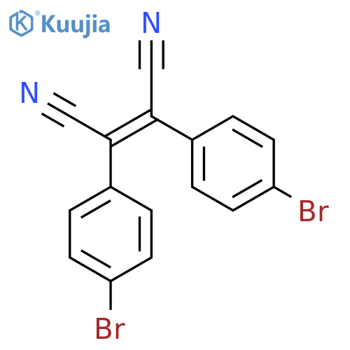(Z)-2,3-bis(4-bromophenyl)but-2-enedinitrile structure