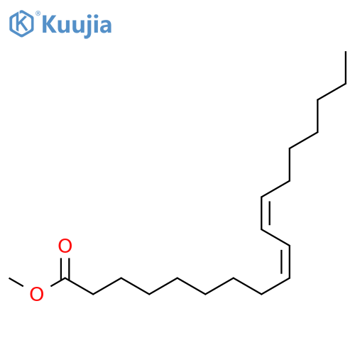 9,11-OCTADECADIENOIC ACID, METHYL ESTER, (9Z,11Z)- structure