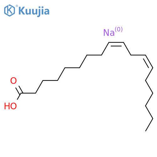 Linoleic Acid Sodium Salt structure
