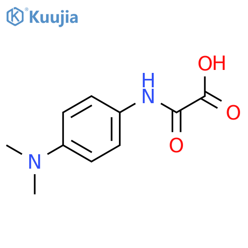 ACETIC ACID, [[4-(DIMETHYLAMINO)PHENYL]AMINO]OXO- structure