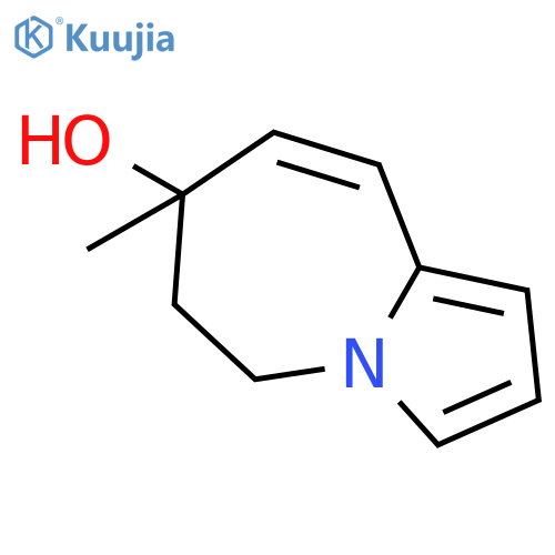 6,7-dihydro-7-methyl-5H-Pyrrolo[1,2-a]azepin-7-ol structure