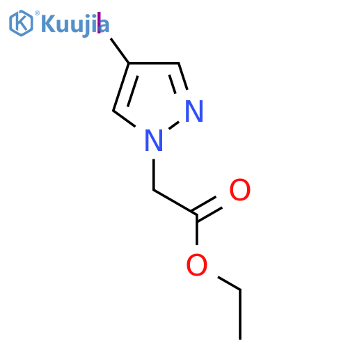 ethyl 2-(4-iodo-1H-pyrazol-1-yl)acetate structure