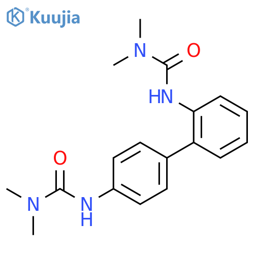 Urea, N,N''-[1,1'-biphenyl]-2,4'-diylbis[N',N'-dimethyl- structure