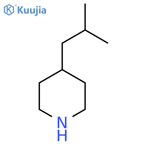 4-(2-Methylpropyl)piperidine structure