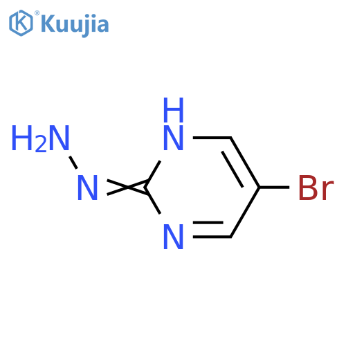 5-Bromo-2-hydrazinopyrimidine structure