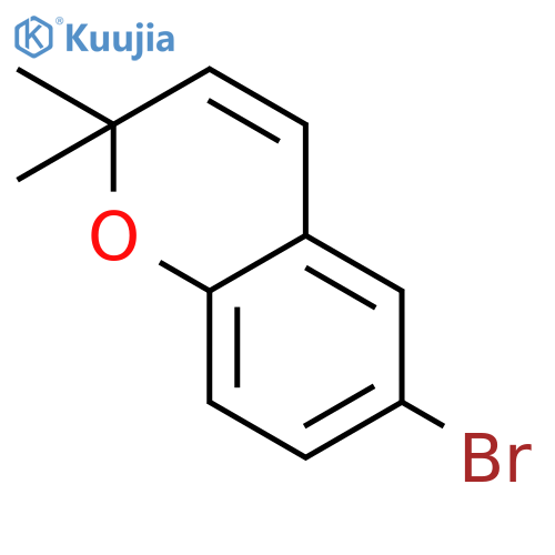 6-Bromo-2,2-dimethyl-2H-chromene structure