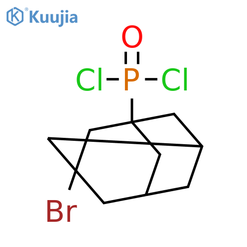 PHOSPHONIC DICHLORIDE, (3-BROMOTRICYCLO[3.3.1.13,7]DEC-1-YL)- structure