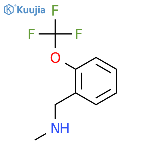 Methyl-(2-trifluoromethoxy-benzyl)-amine structure