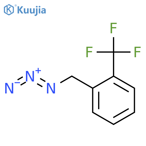 1-(azidomethyl)-2-(trifluoromethyl)benzene structure
