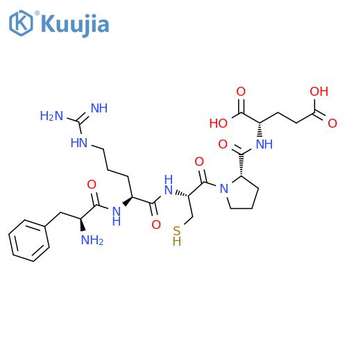L-Glutamic acid, L-phenylalanyl-L-arginyl-L-cysteinyl-L-prolyl- structure