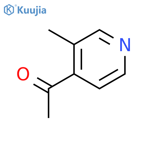 1-(3-Methylpyridin-4-yl)ethanone structure