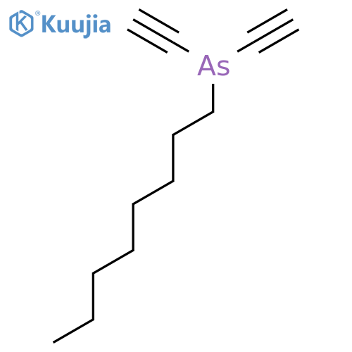 Arsine, diethynyloctyl- structure