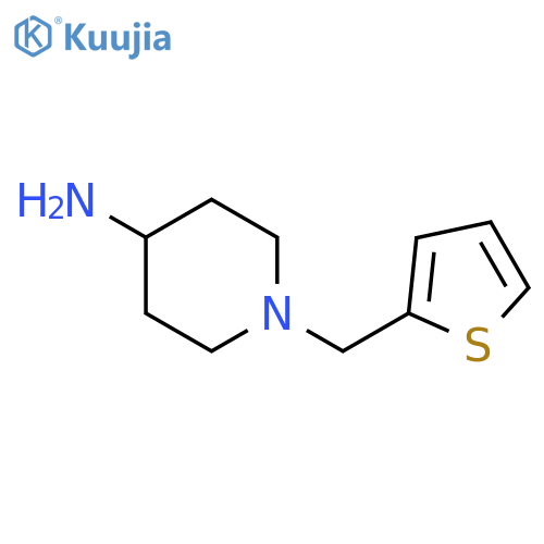 1-(Thiophen-2-ylmethyl)piperidin-4-amine structure
