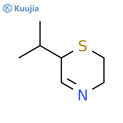 2H-1,4-Thiazine, 5,6-dihydro-2-(1-methylethyl)- structure