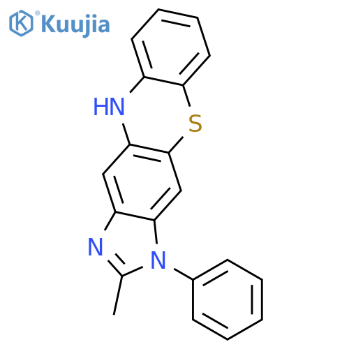 Imidazo[4,5-b]phenothiazine, 3,10-dihydro-2-methyl-3-phenyl- structure