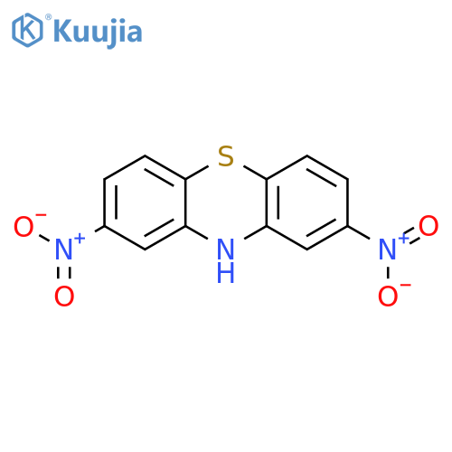 2,8-dinitro-10H-phenothiazine structure