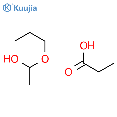 Ethanol, 1-propoxy-, propanoate structure