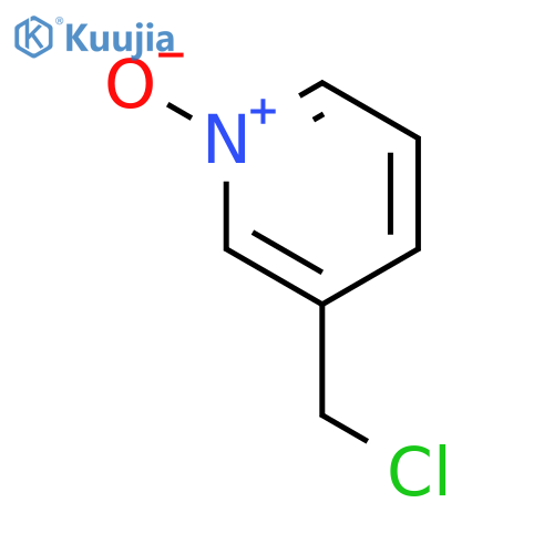 3-ChloroMethyl-pyridine 1-oxide structure