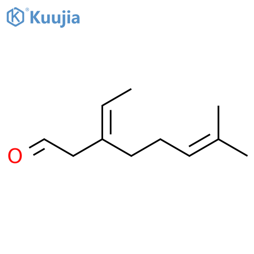 6-Octenal, 3-ethylidene-7-methyl-, (3E)- structure