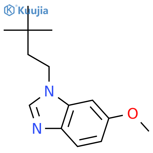 1H-Benzimidazole, 1-(3,3-dimethylbutyl)-6-methoxy- structure
