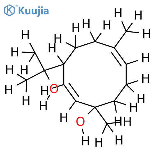 1(10),5-germacradien-4,11-diol structure