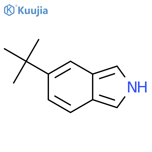 2H-Isoindole, 5-(1,1-dimethylethyl)- structure