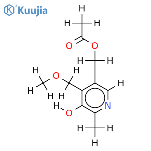 O1''-Me,O2''-Ac-Pyridoxine,INN structure