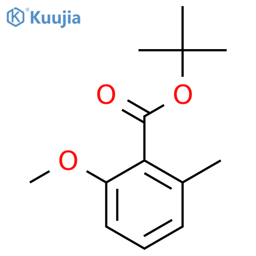 Tert-Butyl 2-methoxy-6-methylbenzoate structure