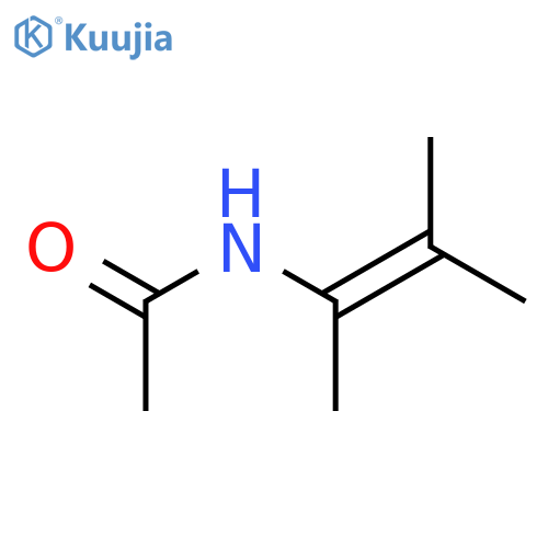 Acetamide, N-(1,2-dimethyl-1-propen-1-yl)- structure