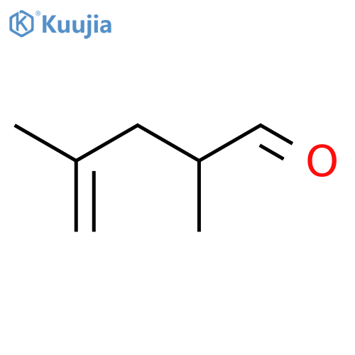 4-Pentenal, 2,4-dimethyl-, (2S)- structure