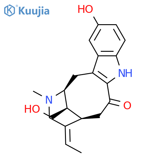 10-Hydroxy-16-epiaffinine structure
