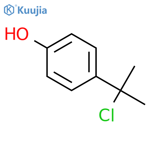 PHENOL, 4-(1-CHLORO-1-METHYLETHYL)- structure