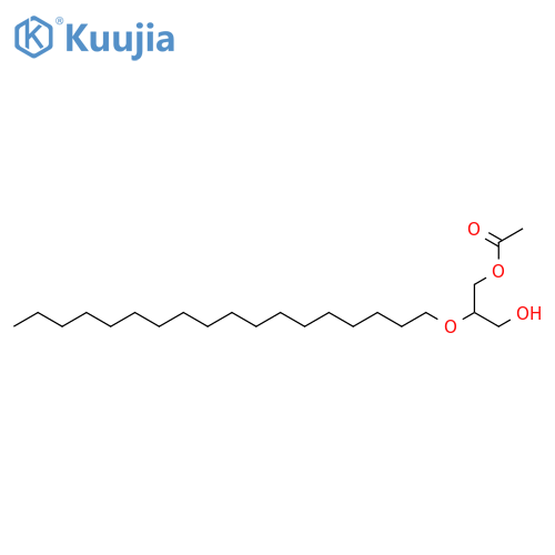 Glycerol 2-alkyl ethers; Glycerol 2-octadecyl ether, Mono-Ac structure