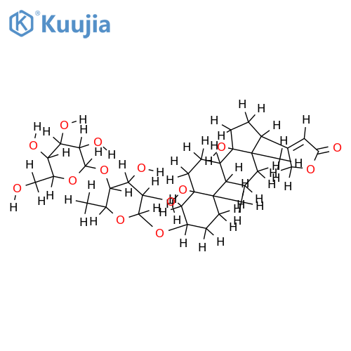 Glucoperiplorhamnosid structure