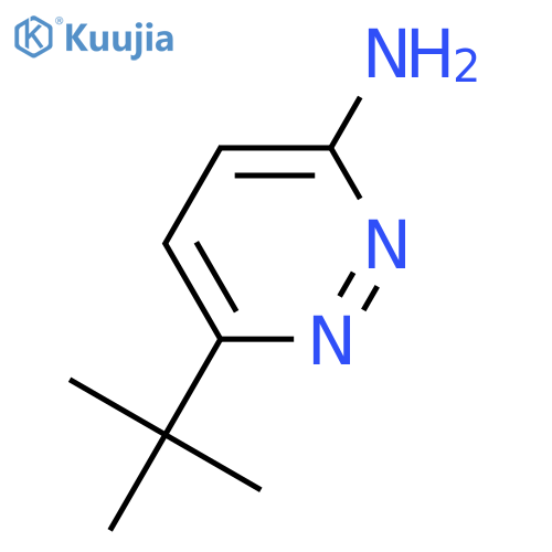 6-tert-butylpyridazin-3-amine structure