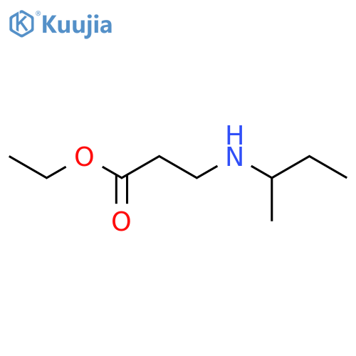 Ethyl 3-(sec-butylamino)propanoate structure