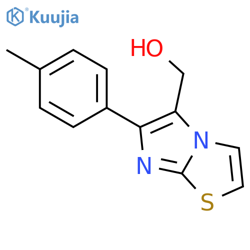 6-(4-Methylphenyl)imidazo2,1-b1,3thiazol-5-ylmethanol structure