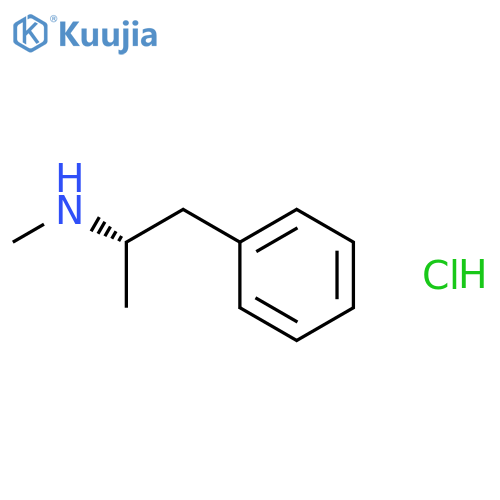 l-METHAMPHETAMINE HYDROCHLORIDE structure