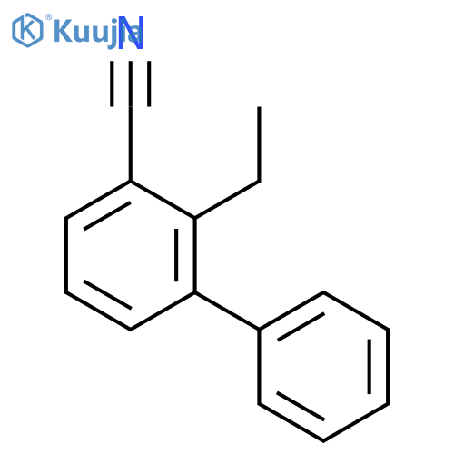 [1,1'-Biphenyl]-3-carbonitrile, 2-ethyl- structure