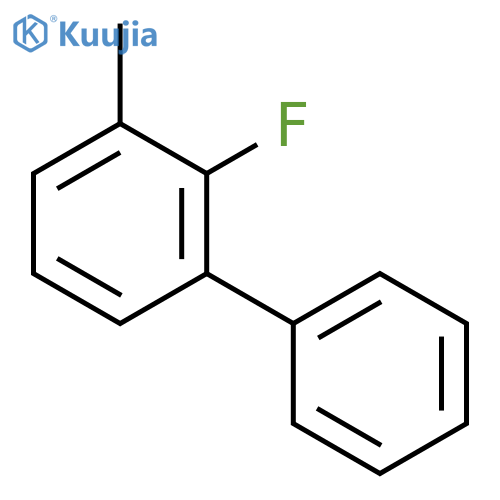 1,1'-Biphenyl, 2-fluoro-3-methyl- structure