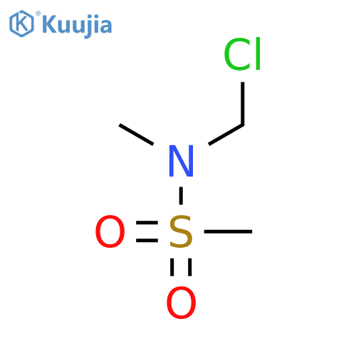 N-(chloromethyl)-N-methylmethanesulfonamide structure